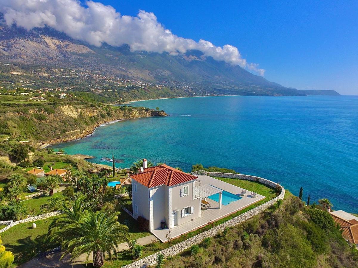 טרפזאקי Seafront Villa Kefaloniaprivatevillas מראה חיצוני תמונה