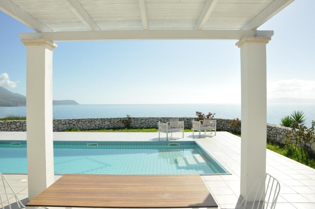 טרפזאקי Seafront Villa Kefaloniaprivatevillas מראה חיצוני תמונה