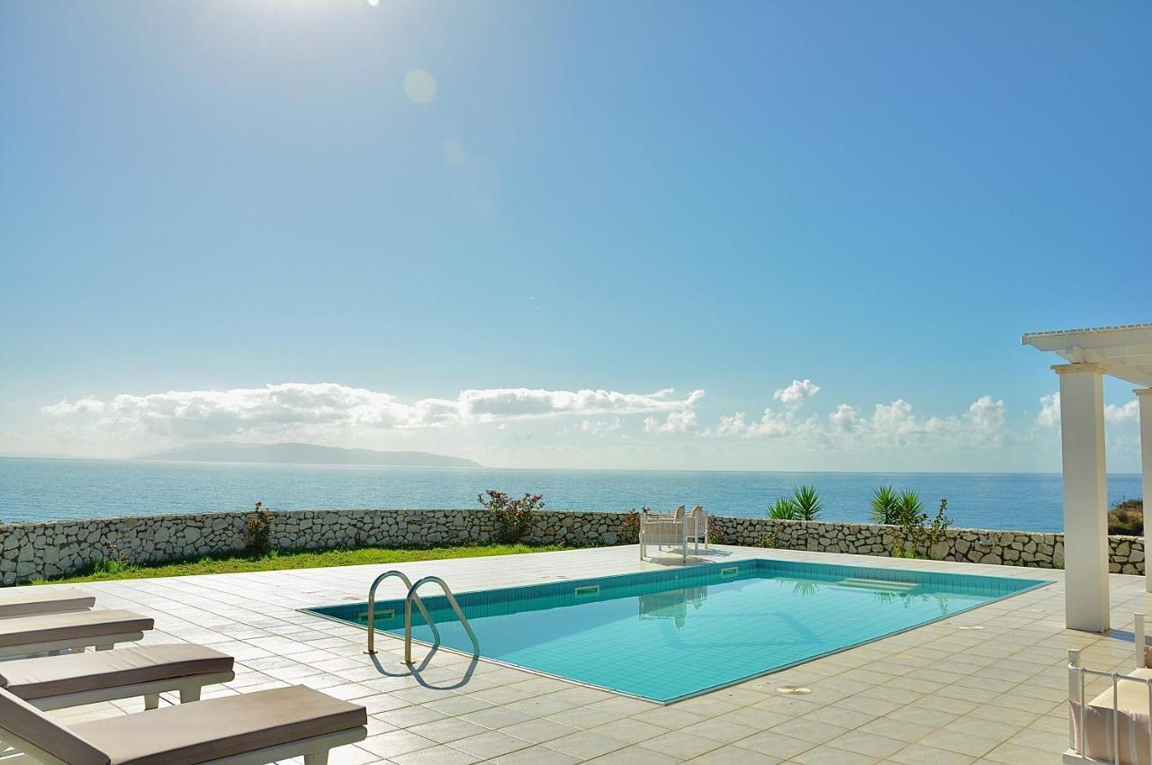 טרפזאקי Seafront Villa Kefaloniaprivatevillas מראה חיצוני תמונה